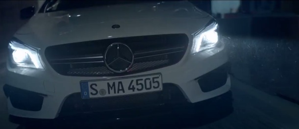 Le film pub de la Mercedes CLA 45 AMG tourné à Paris