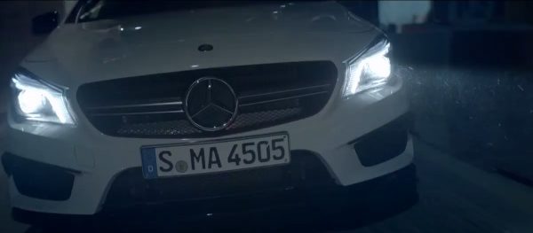 Le film pub de la Mercedes CLA 45 AMG tourné à Paris