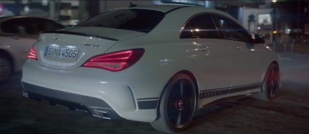 Le film pub de la Mercedes CLA 45 AMG tourné à Paris