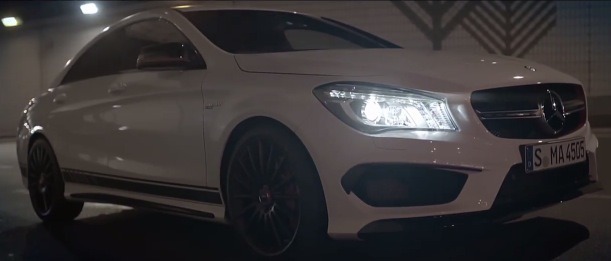 Le film pub de la Mercedes CLA 45 AMG tourné à Paris