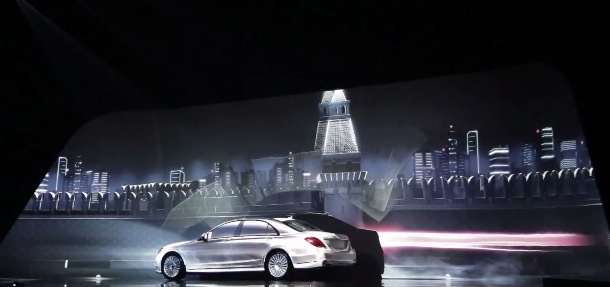 Projection_Mapping_Mercedes_Benz_Classe_S_1