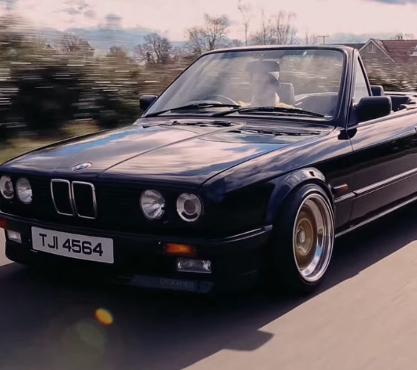 BMW E30 cabriolet by John Peden