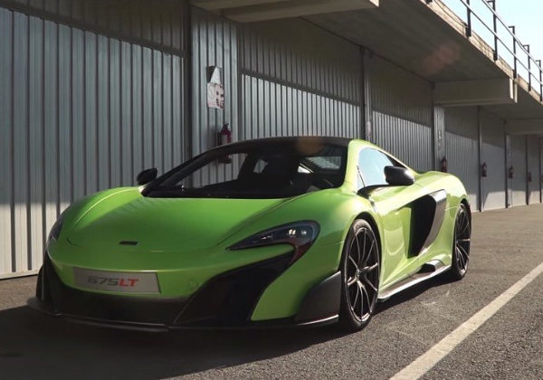 McLaren 675LT sur circuit