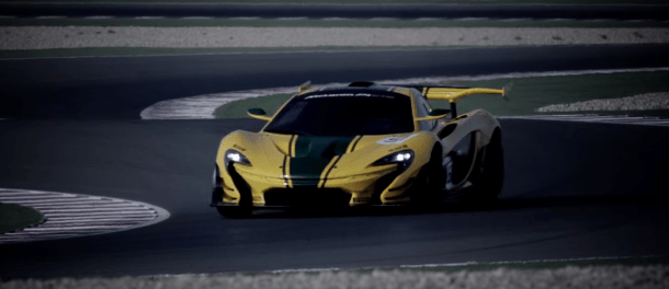 Bruno Senna roule pour le McLaren P1 GTR Driver