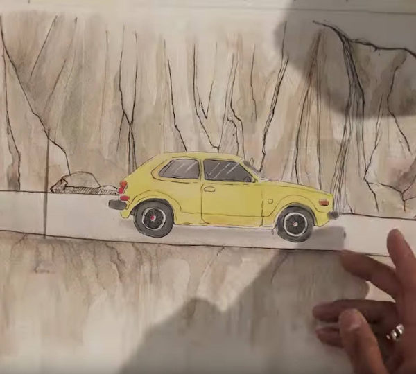 Honda Paper Stop motion