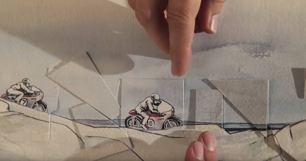 Honda Paper Stop motion