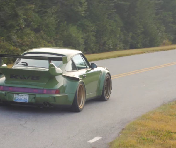 Une Porsche 911 RWB du côté d'Atlanta