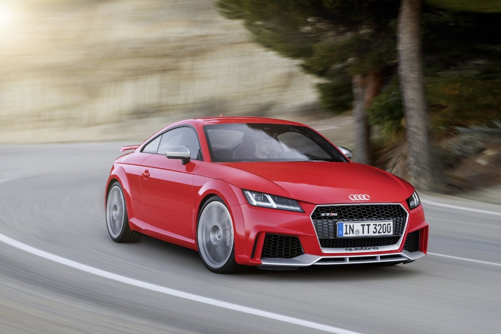 Nouvelles Audi TT RS Coupé et Audi TT RS Roadster