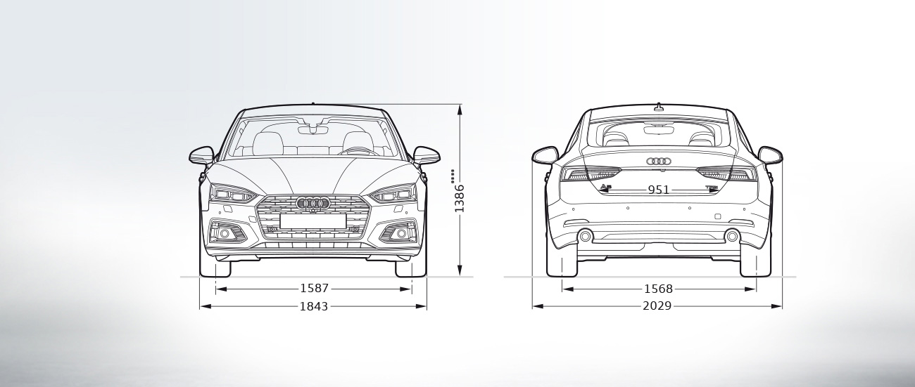 dimension audi A5 sportback