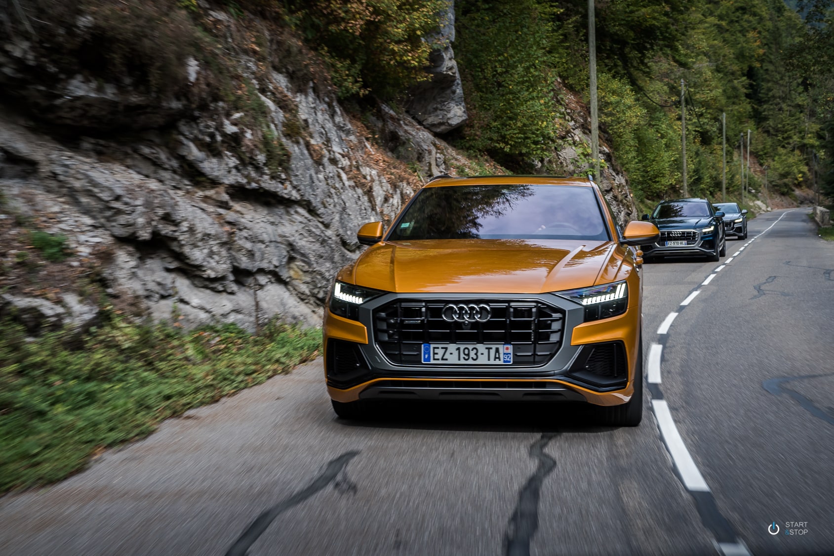 Audi Q8 route