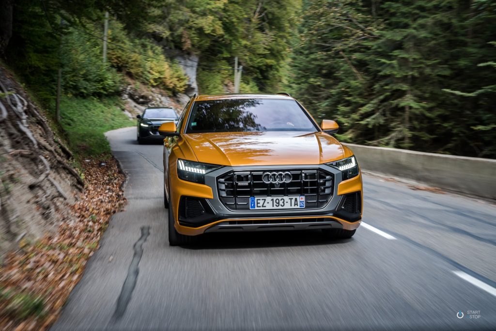 Audi Q8 route