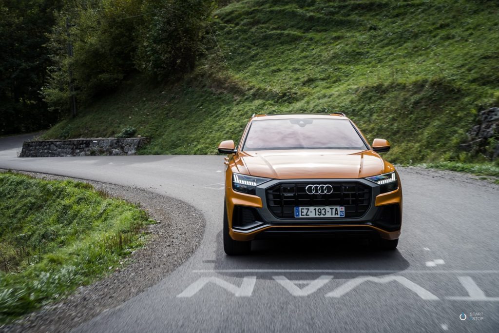 Audi Q8 route