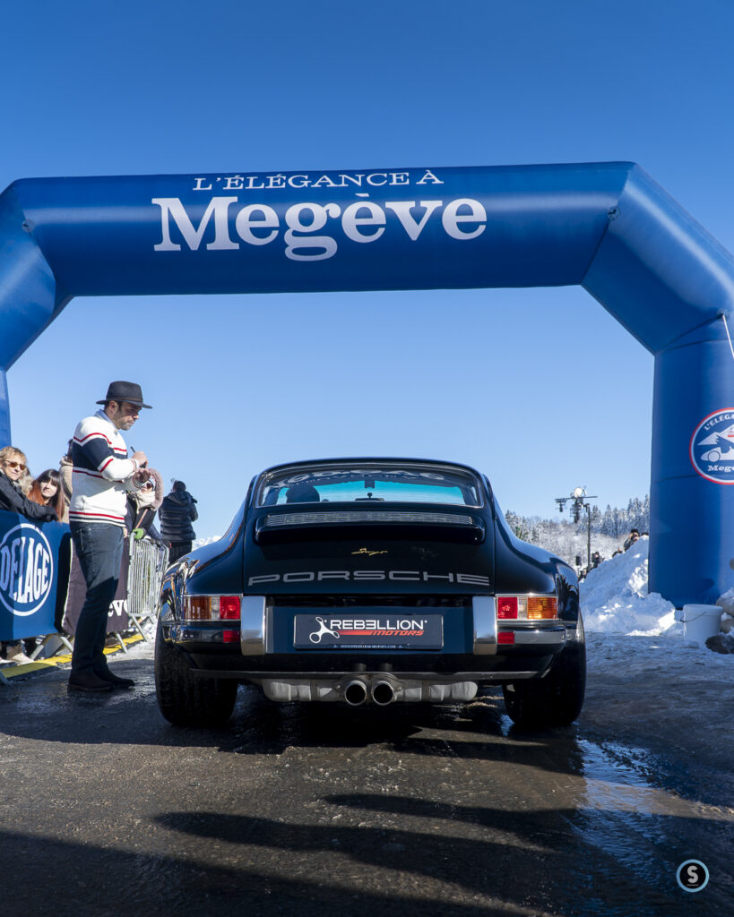 Singer Départ Elégance à Megève