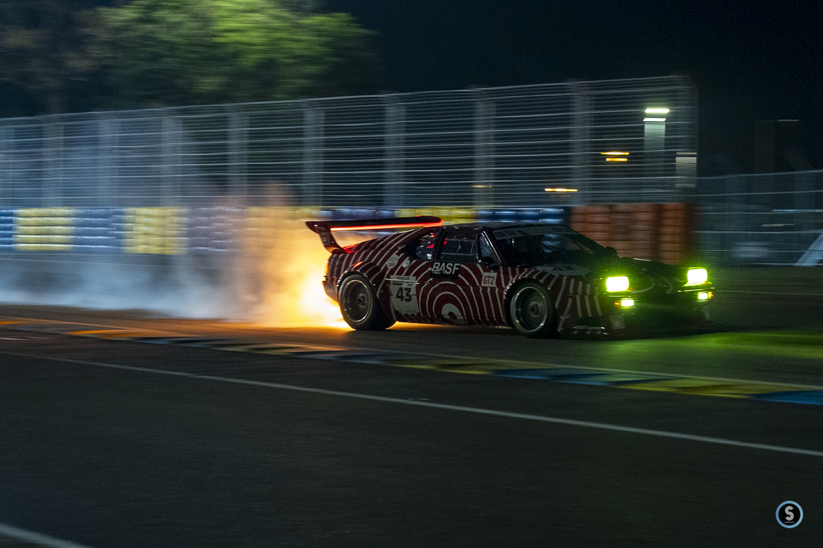 BMW M1 Flamme Le mans clasic