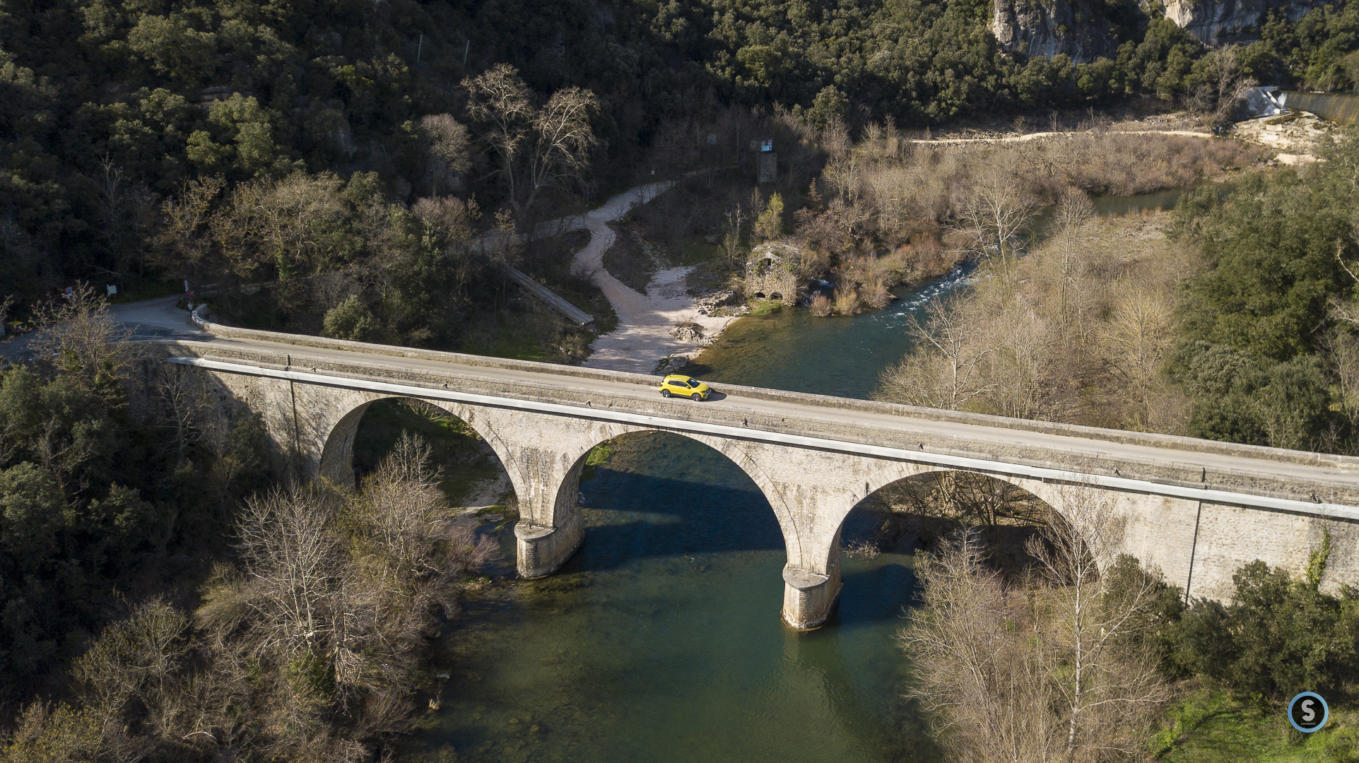 VW T-Cross pont drône