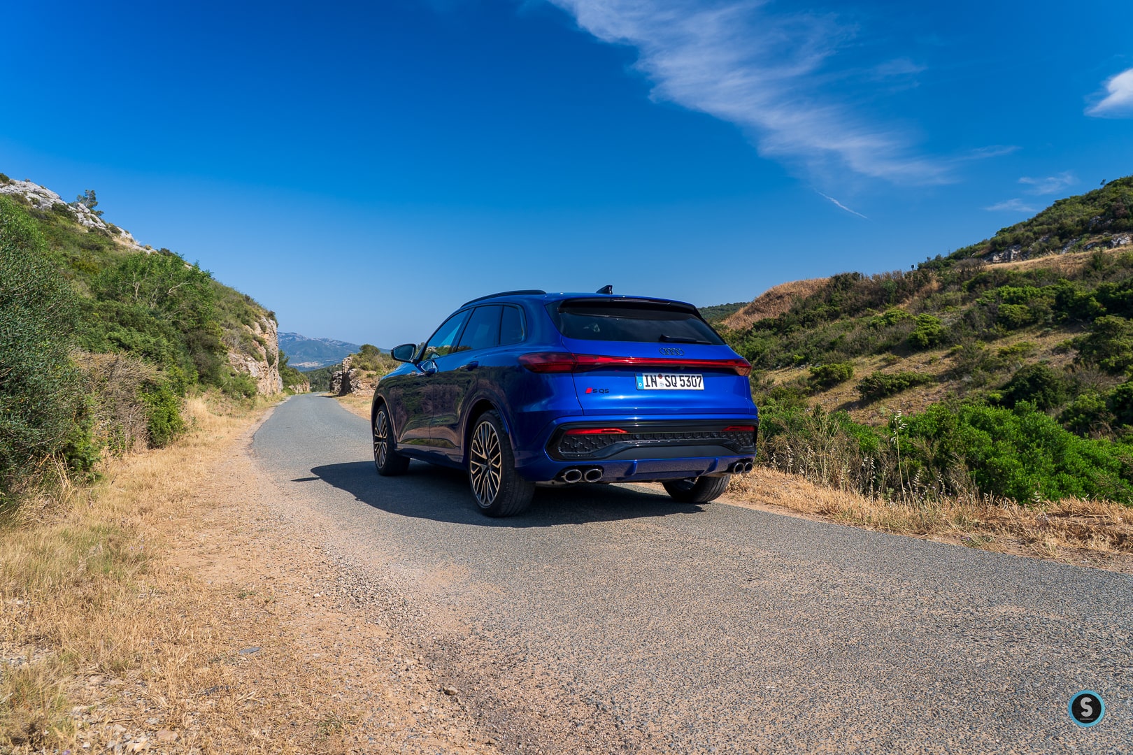 3/4 arrière Audi SQ5