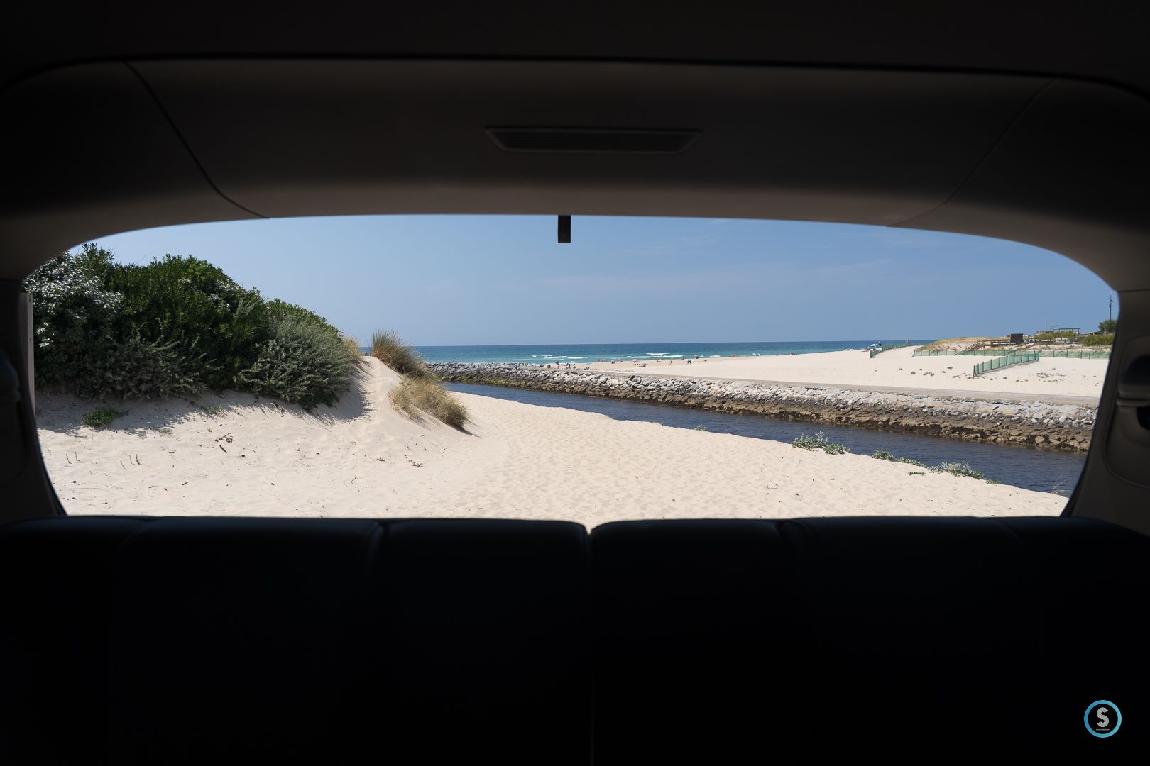 vue mer arrière