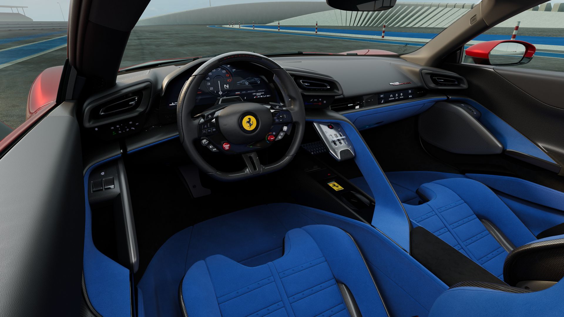 intérieur Ferrari 849 Testarossa