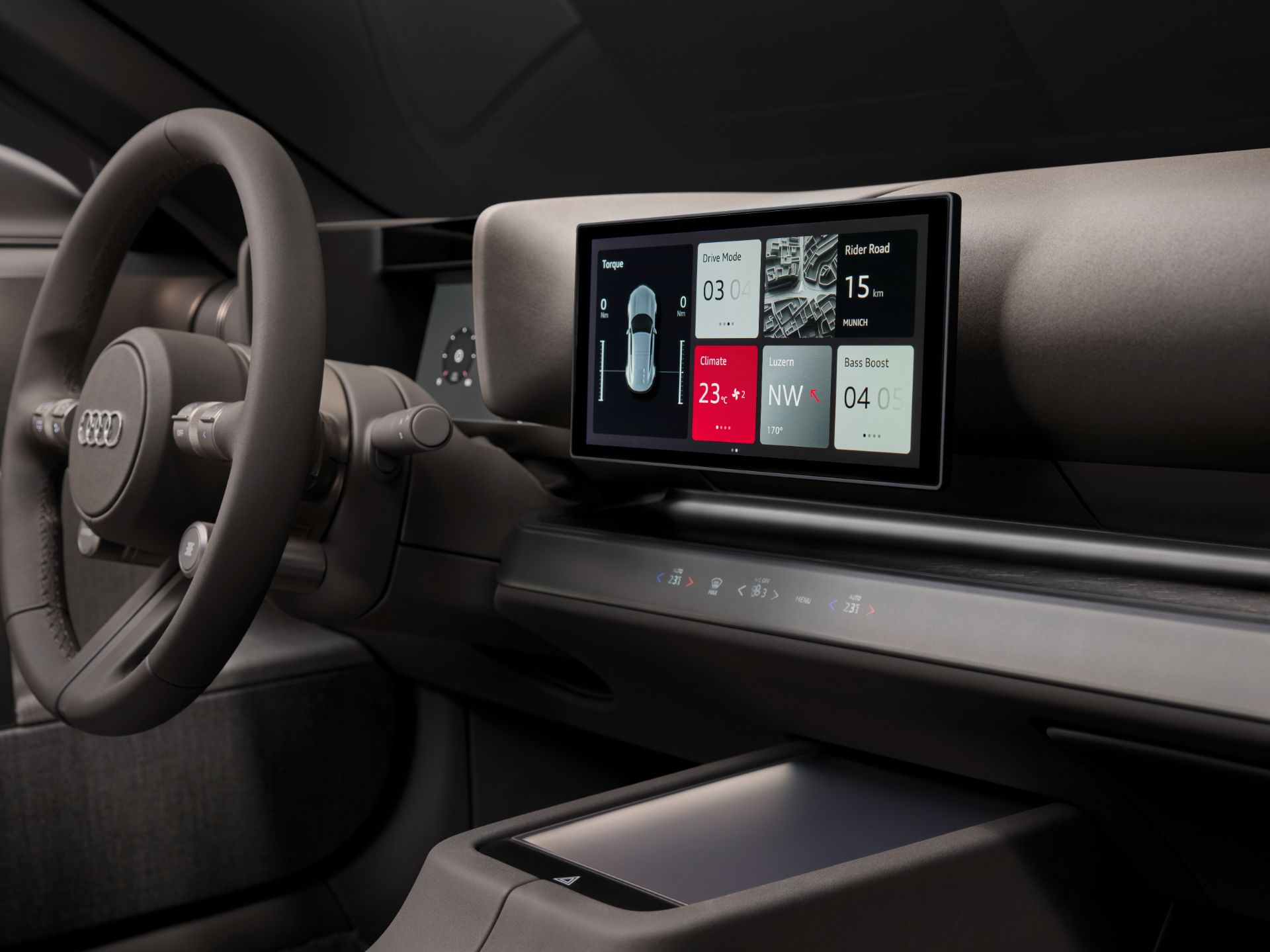 intérieur Audi Concept C
